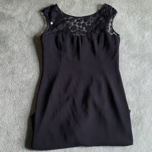 EUC Evan Picone Sz 10 black dress